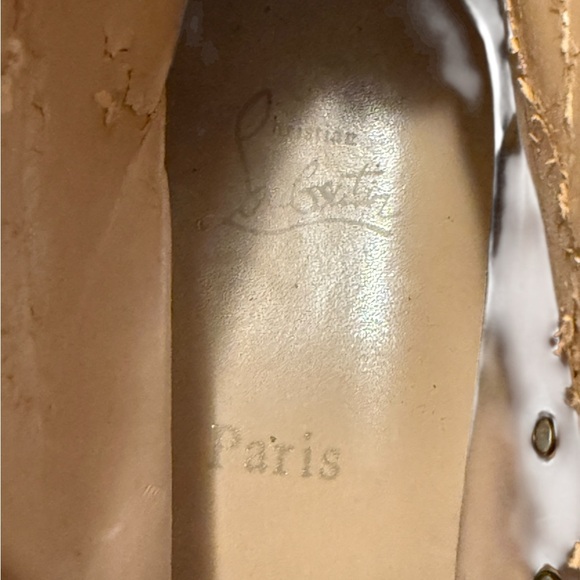 Christian Louboutin,Shoes Multicolor Sequin HighTop Sneakers, some sign of wear - Picture 12 of 14